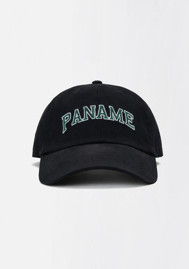 CASQUETTE NOIRE BASEBALL "PANAME"