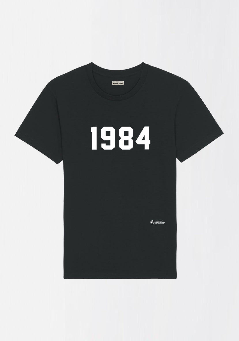 T-SHIRT BLANC OVERSIZE "1984"