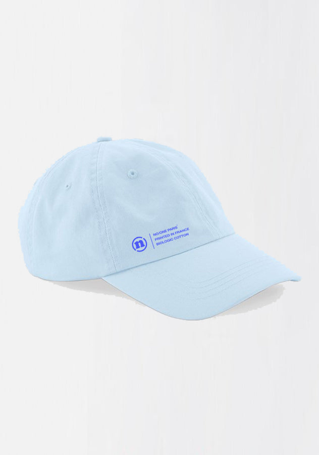 CASQUETTE BLEU PASTEL BASEBALL "THE LABEL"