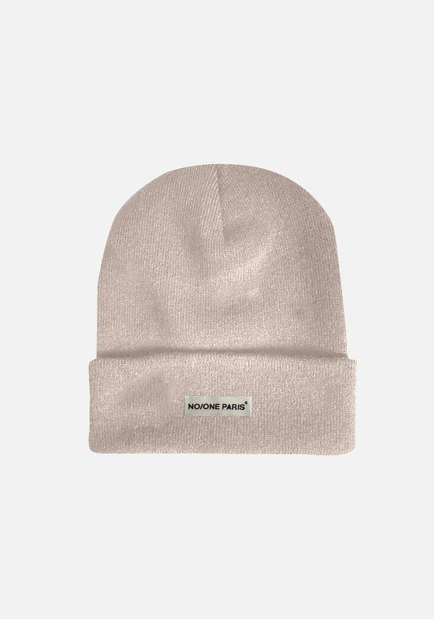 BONNET ROSE PASTEL NO/ONE PARIS