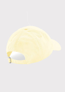 CASQUETTE JAUNE BASEBALL PASTEL "PANAME"