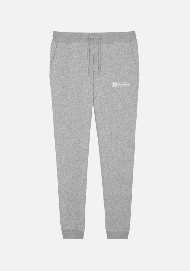 PANTALON DE JOGGING GRIS CHINÉ "THE LABEL"