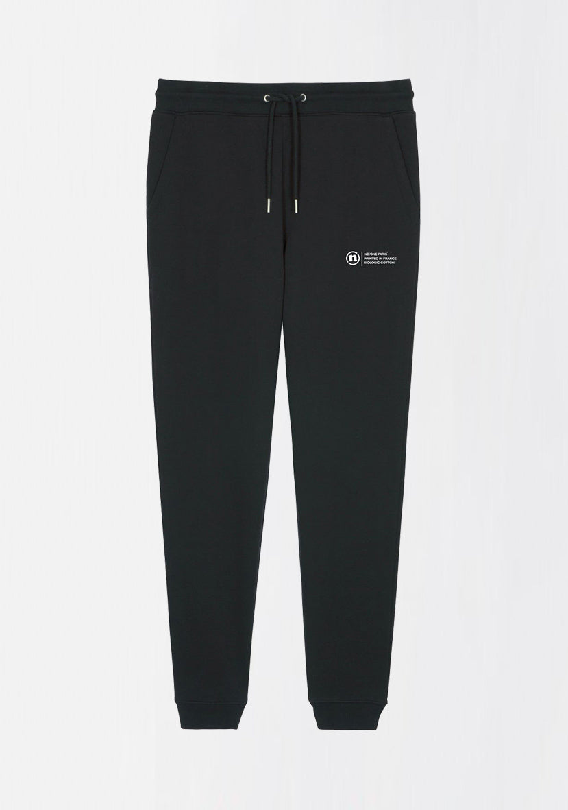 PANTALON DE JOGGING NOIR THE LABEL – NO/ONE Paris