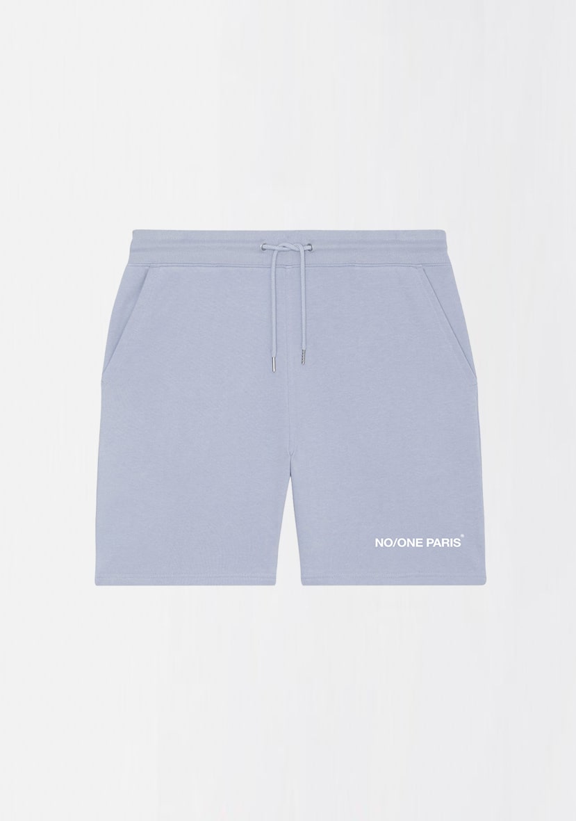 SHORT "THE CAPITAL" BLEU PASTEL