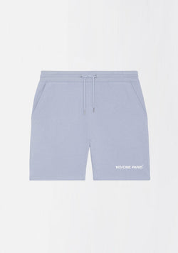 SHORT "THE CAPITAL" BLEU PASTEL