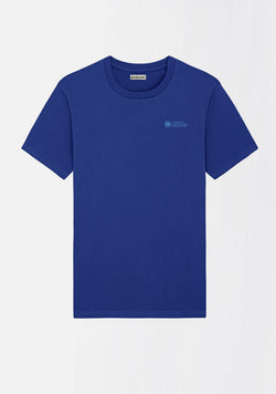 T-SHIRT BRIGHT BLUE "THE LABEL"