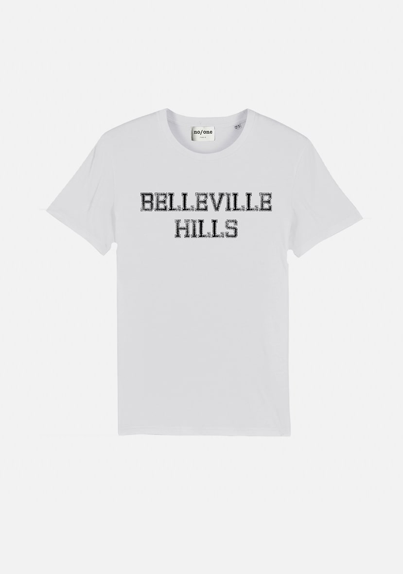 T-SHIRT "BELLEVILLE HILLS" TYPO