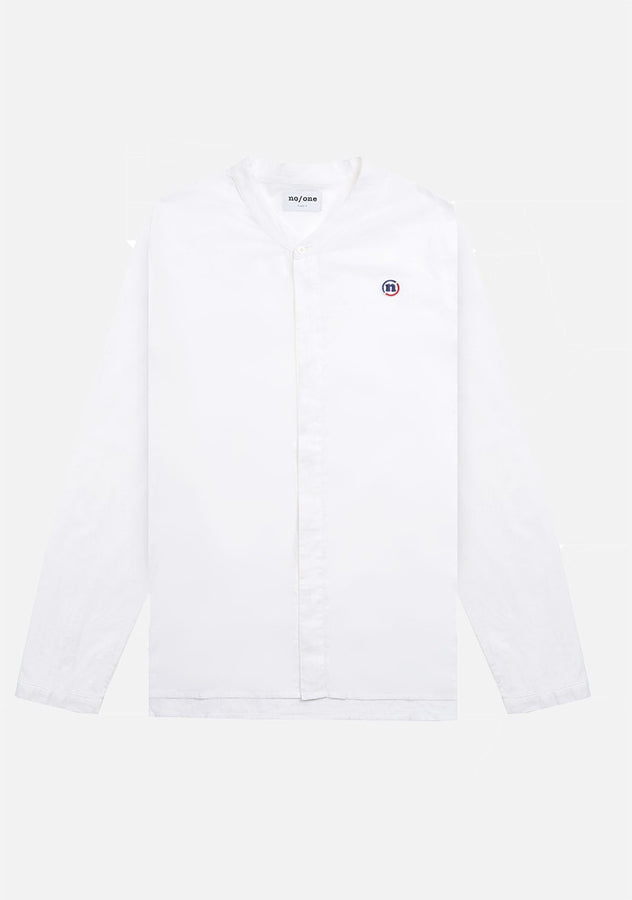 CHEMISE BLANCHE COL MAO