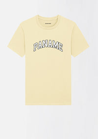 T-SHIRT PASTEL "PANAME" BLANC COLLEGE - NO/ONE Paris
